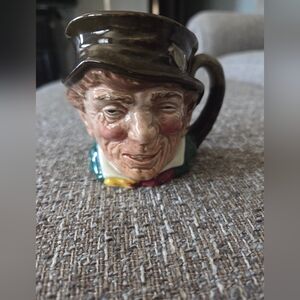 Royal Doulton Paddy Small 3 1/4" Toby Character Jug England Marked A (1938-1955)